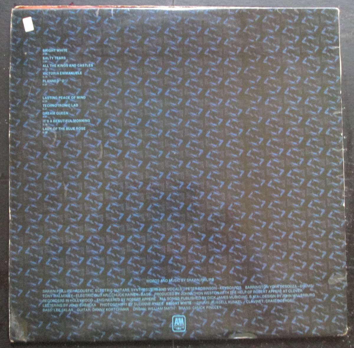 SHAWN PHILLIPS - BRIGHT WHITE  (LP/VINYL)