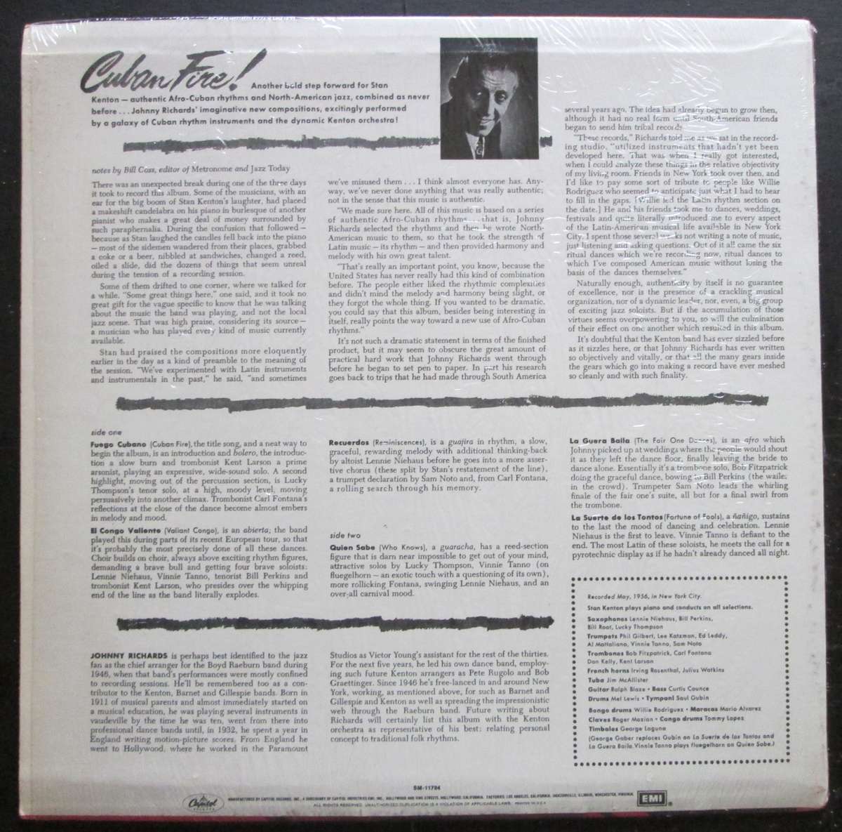 STAN KENTON - CUBAN FIRE    (LP/VINYL)