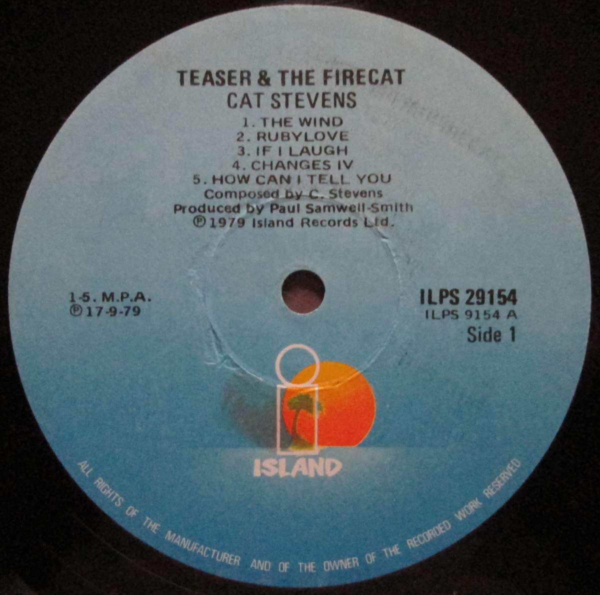 CAT STEVENS - TEASER AND THE FIRECAT (LP/VINYL)