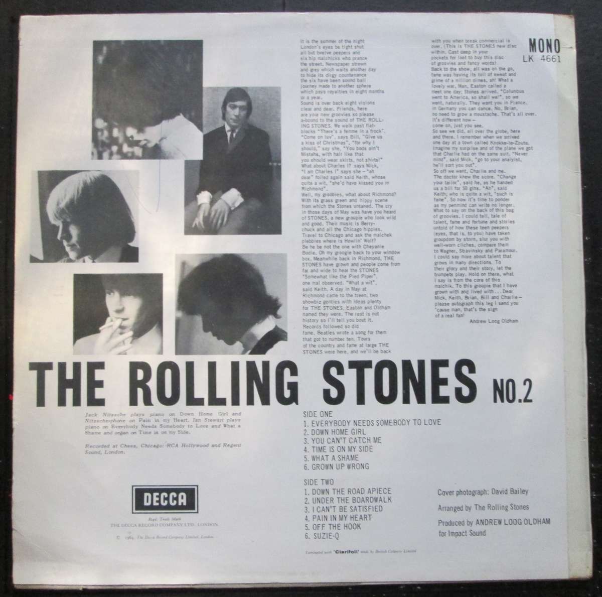 THE ROLLING STONES - No.2   (LP/VINYL)