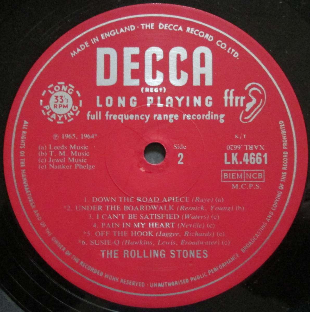 THE ROLLING STONES - No.2   (LP/VINYL)