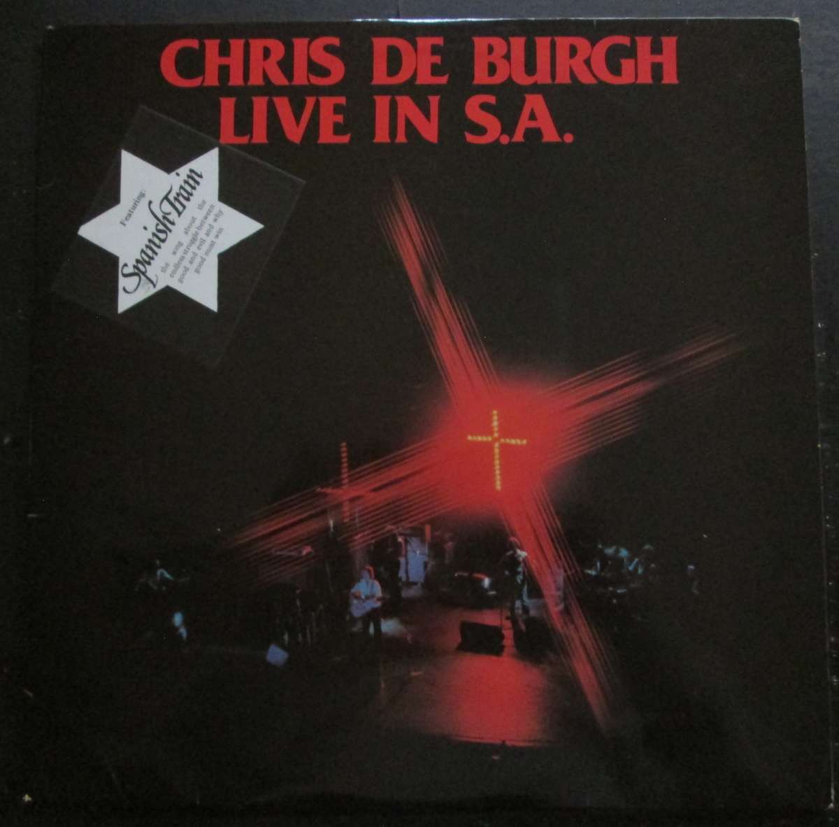 CHRIS DE BURGH - LIVE IN S.A.   (LP/VINYL)