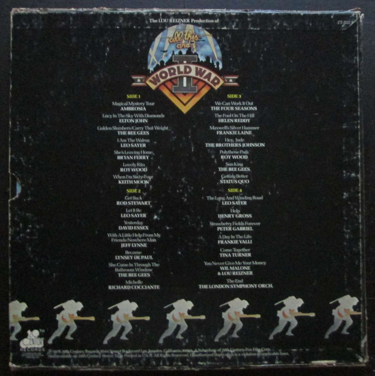 VARIOUS ARTISTS - ALL THIS AND WORLD WAR II (2xLP/VINYL)