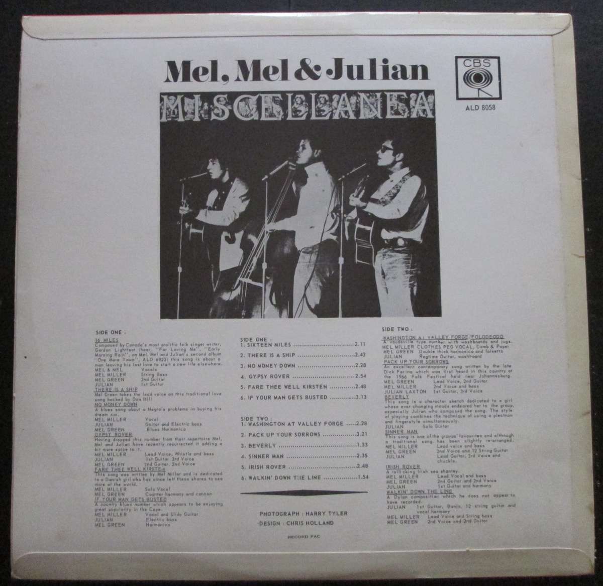 MEL.MEL & JULIAN - MISCELLANEA   (LP/VINYL)