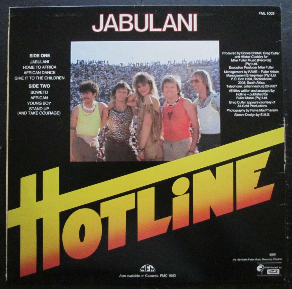 HOTLINE - JABULANI   (LP/VINYL)