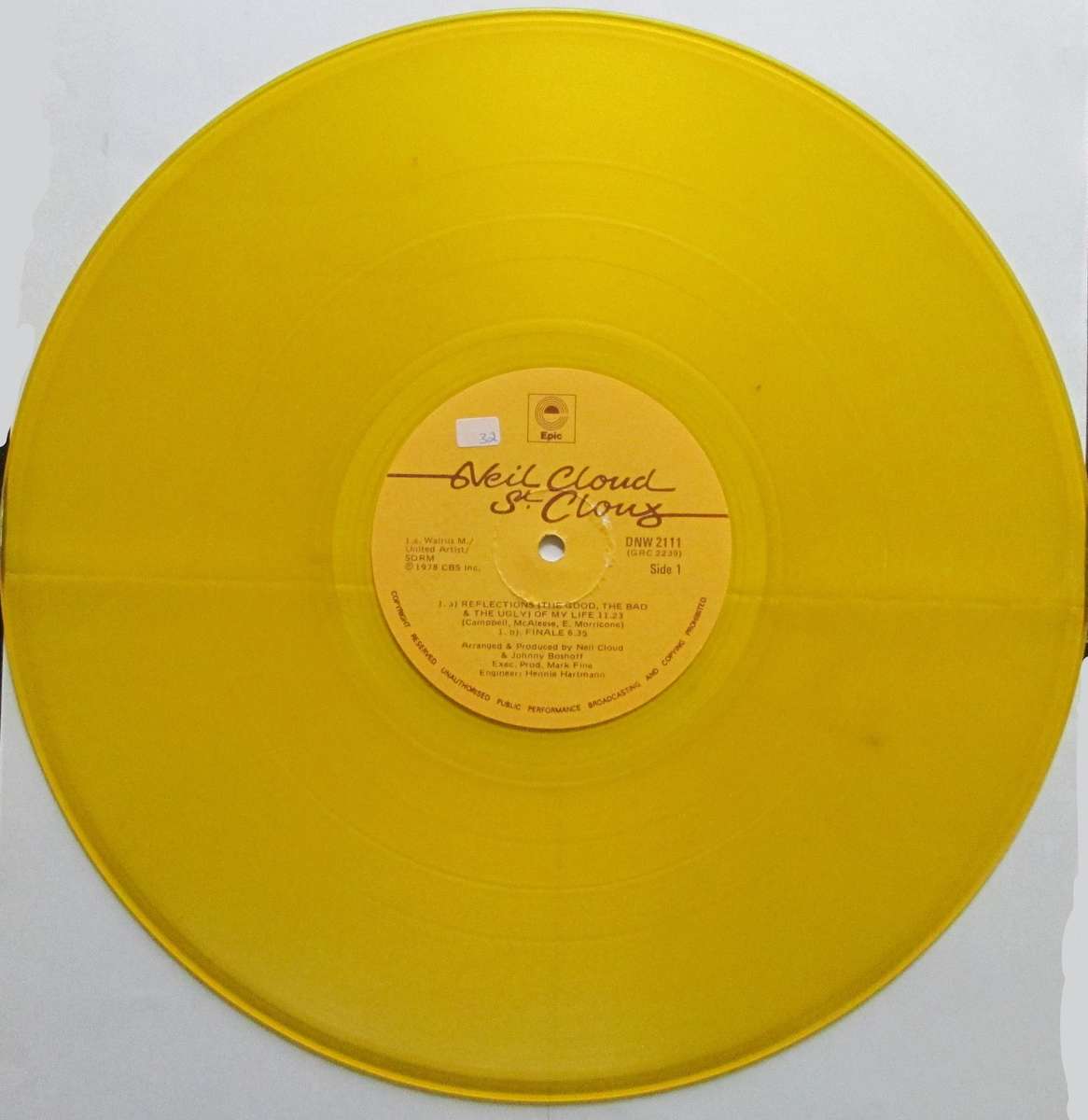 NEIL CLOUD - ST CLOUX  (LP/VINYL)