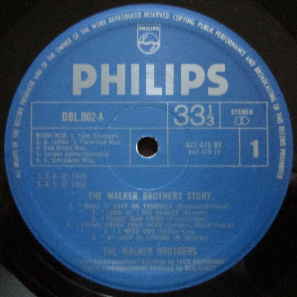 THE WALKER BROTHERS -THE WALKER BROTHERS STORY (2xLP/VINYL)