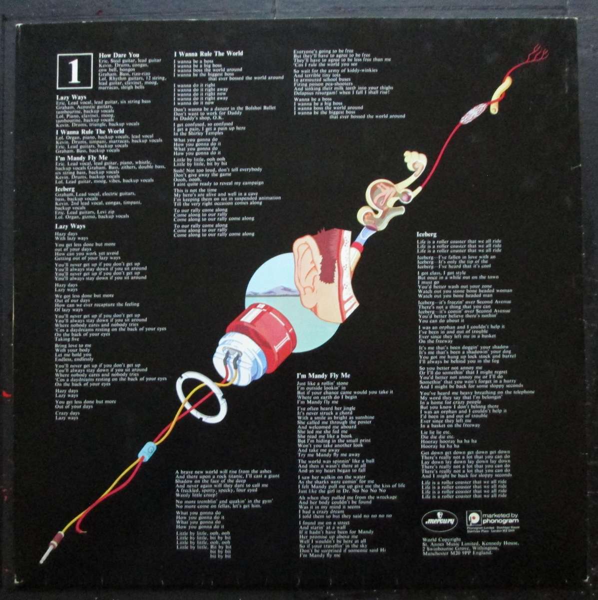 10cc - HOW DARE YOU!   (LP/VINYL)