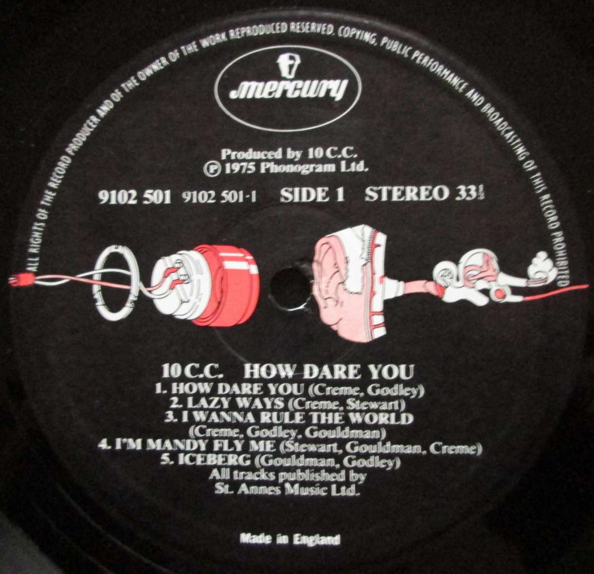 10cc - HOW DARE YOU!   (LP/VINYL)