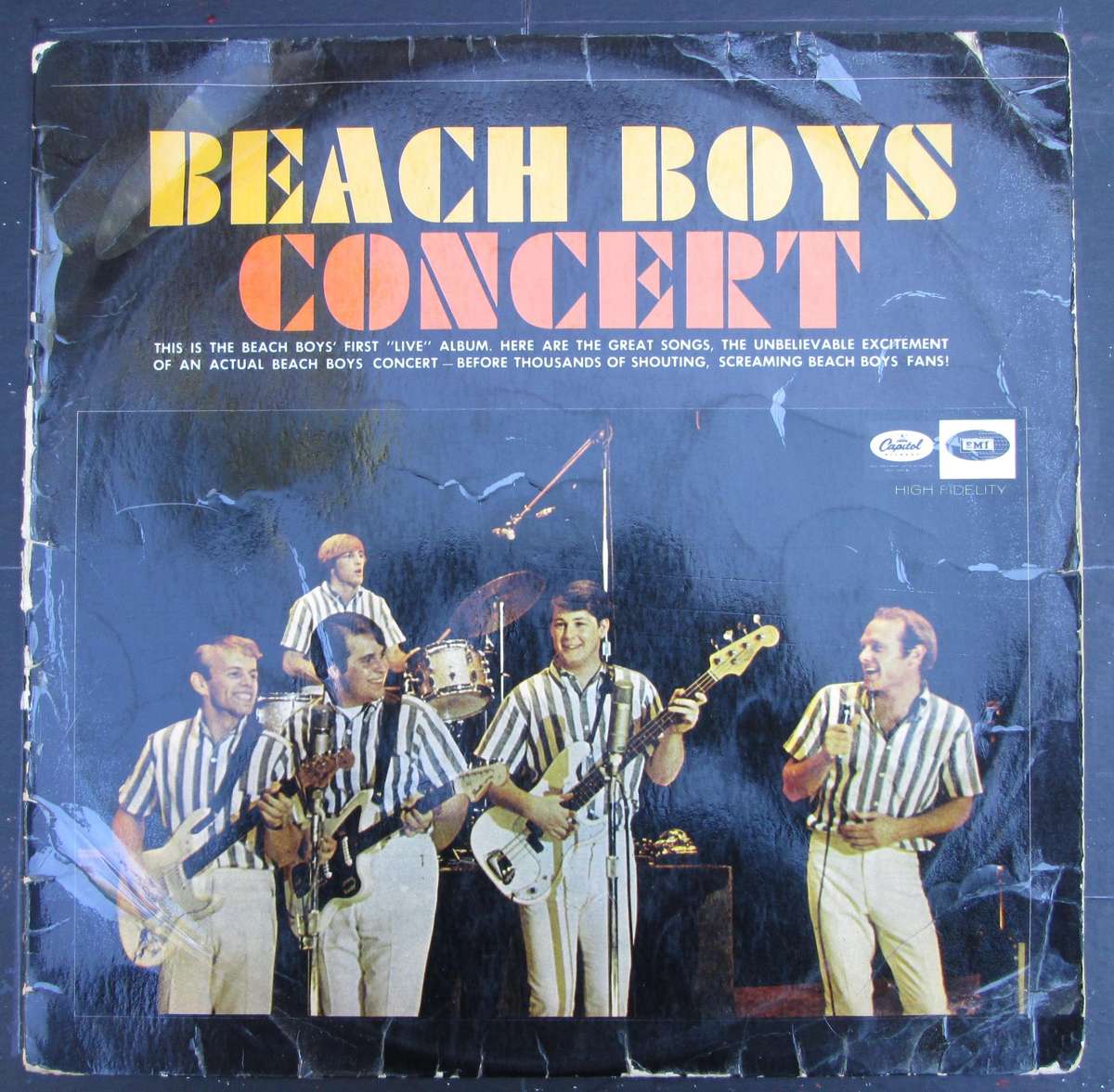THE BEACH BOYS - BEACH BOYS CONCERT  (LP/VINYL)