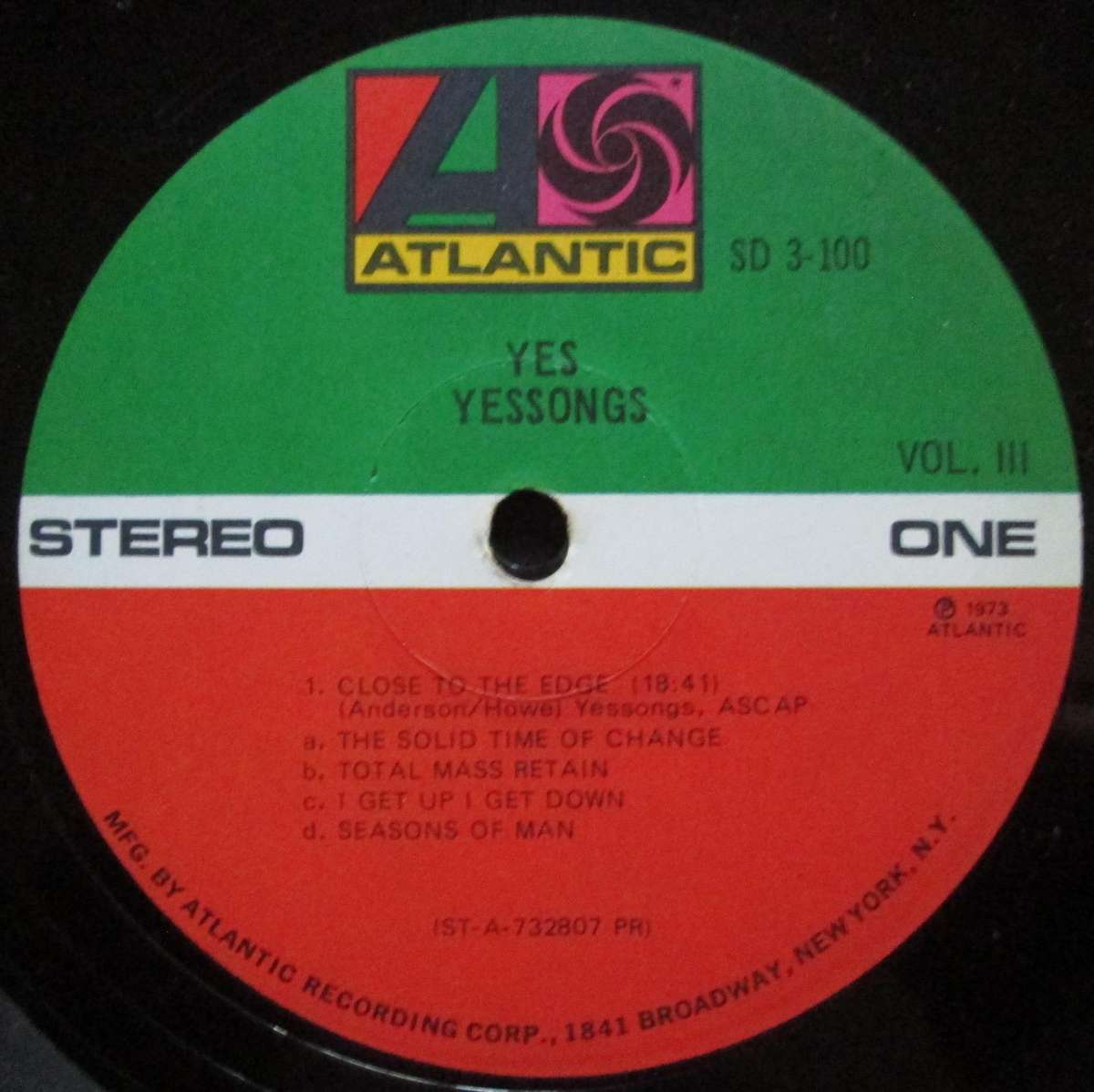 YES - YESSONGS (3xLP/VINYL)