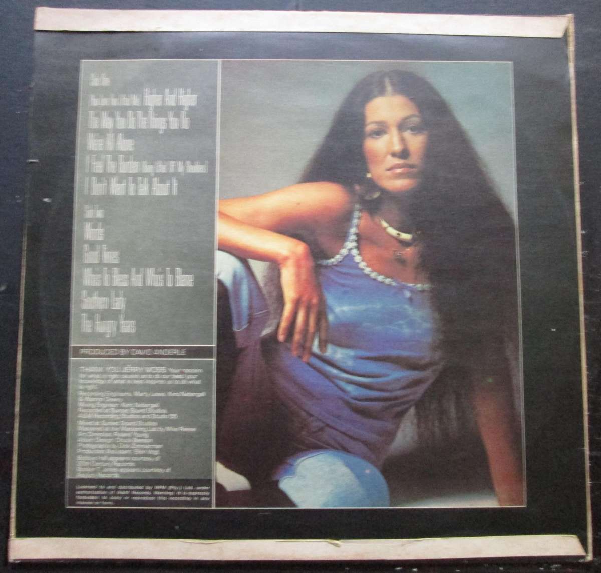 RITA COOLIDGE - ANYTIME ANYWHERE  (LP/VINYL)