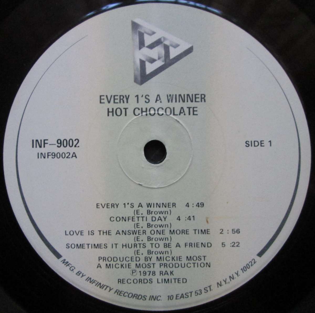 HOT CHOCOLATE - EVERY 1S A WINNER (LP/VINYL)