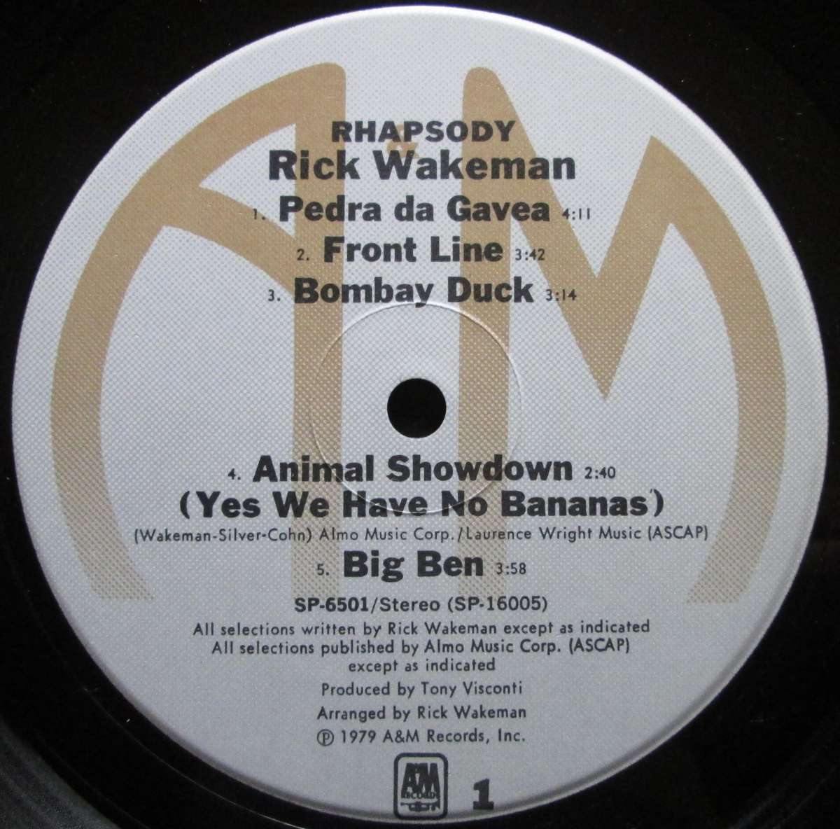 RICK WAKEMAN - RHAPSODIES (2xLP/VINYL)
