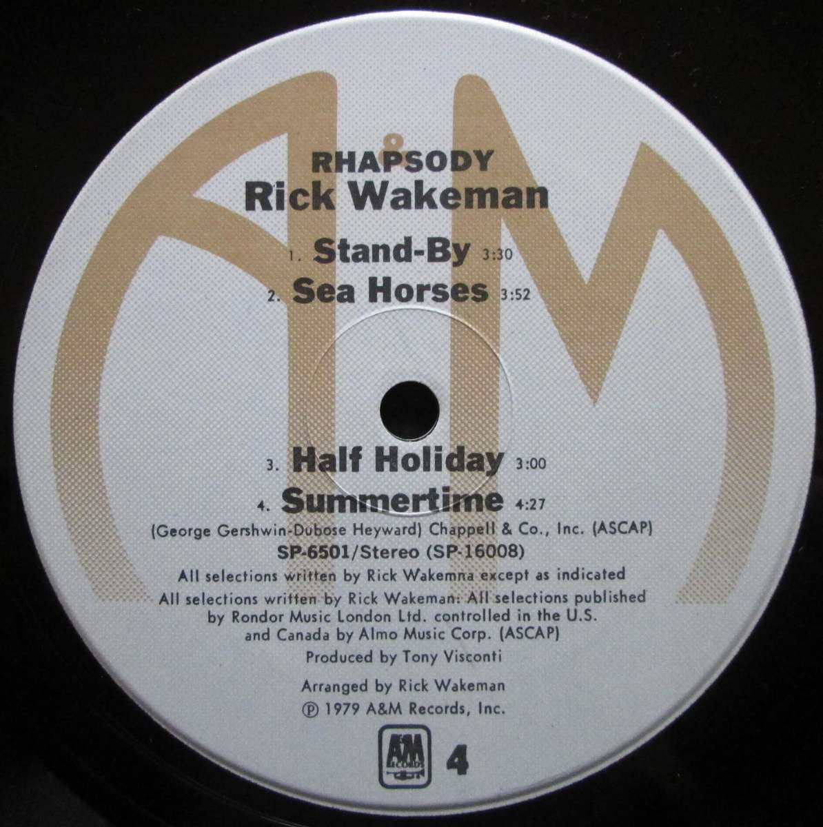 RICK WAKEMAN - RHAPSODIES (2xLP/VINYL)