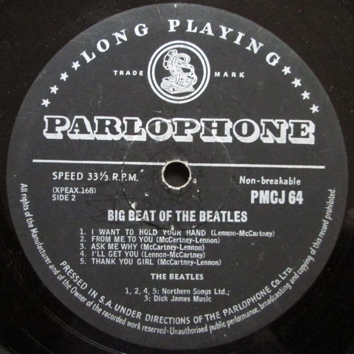 THE BEATLES - BIG BEAT OF THE BEATLES   (LP/VINYL)