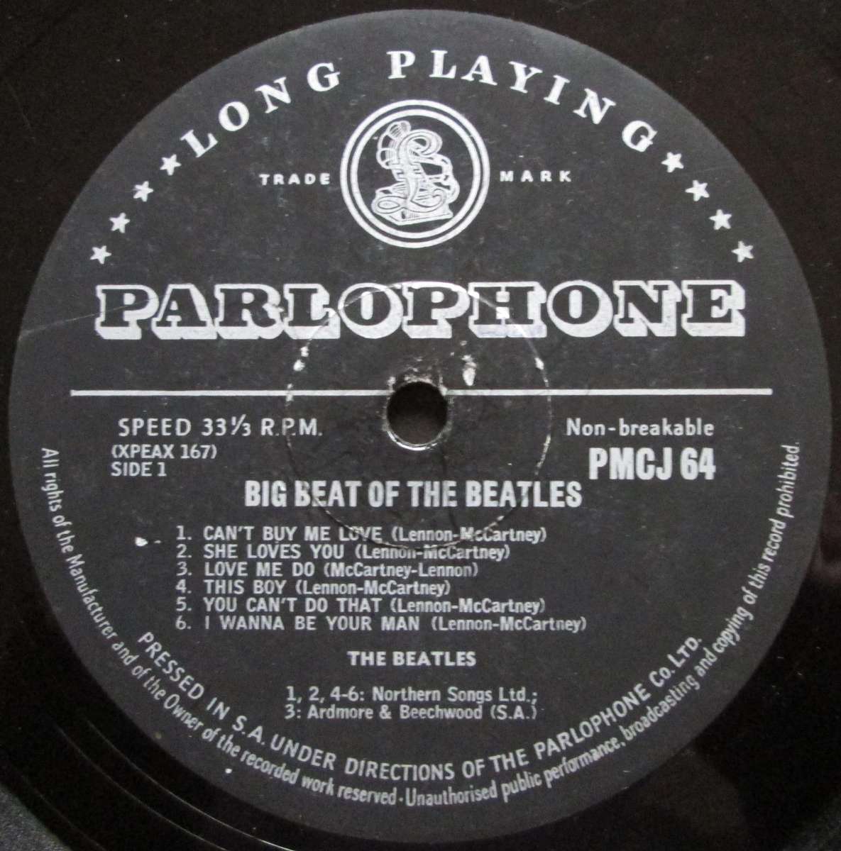 THE BEATLES - BIG BEAT OF THE BEATLES   (LP/VINYL)
