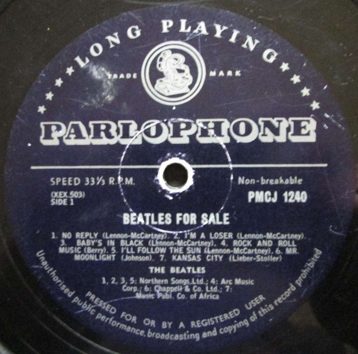 THE BEATLES - BEATLES FOR SALE   (LP/VINYL)