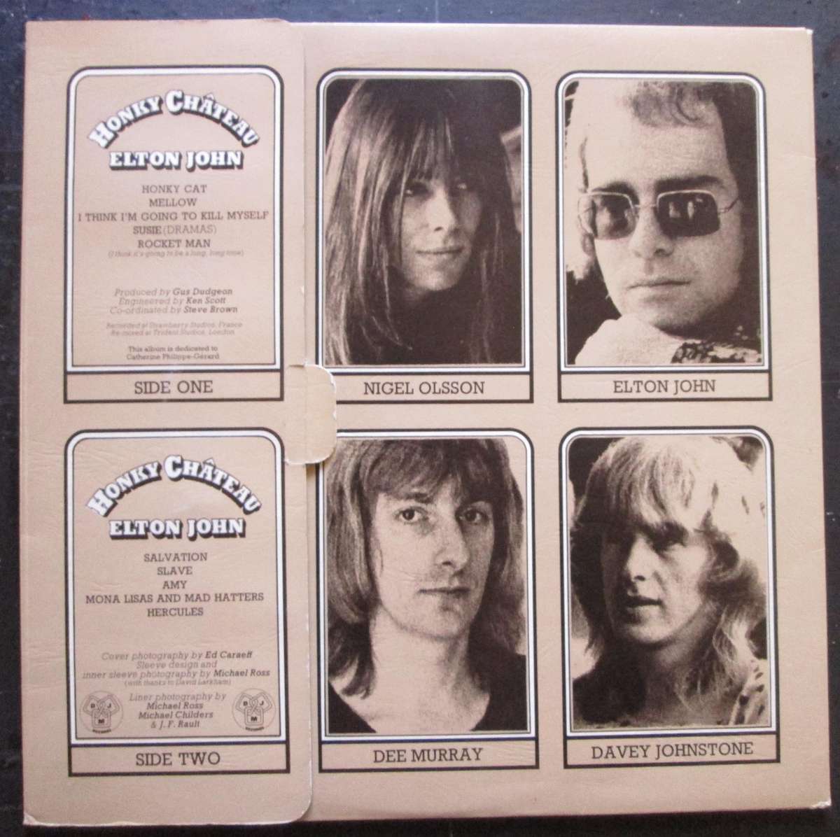 ELTON JOHN - HONKY CHATEAU   (LP/VINYL)