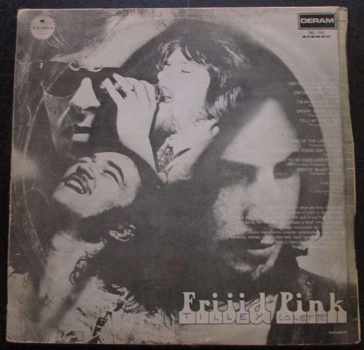FRIJID PINK - FRIJID PINK  (LP/VINYL)