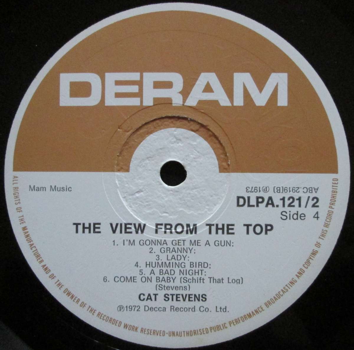 CAT STEVENS - THE VIEW FROM THE TOP (2xLP/VINYL)