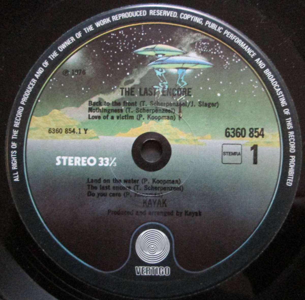 KAYAK - THE LAST ENCORE (LP/VINYL)