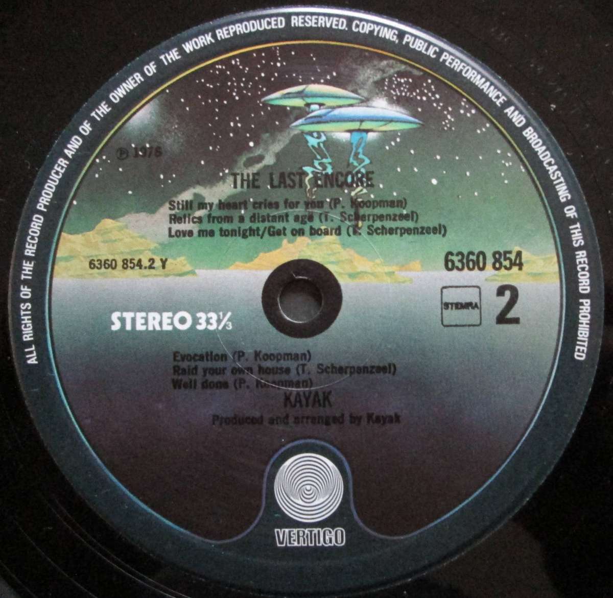KAYAK - THE LAST ENCORE (LP/VINYL)