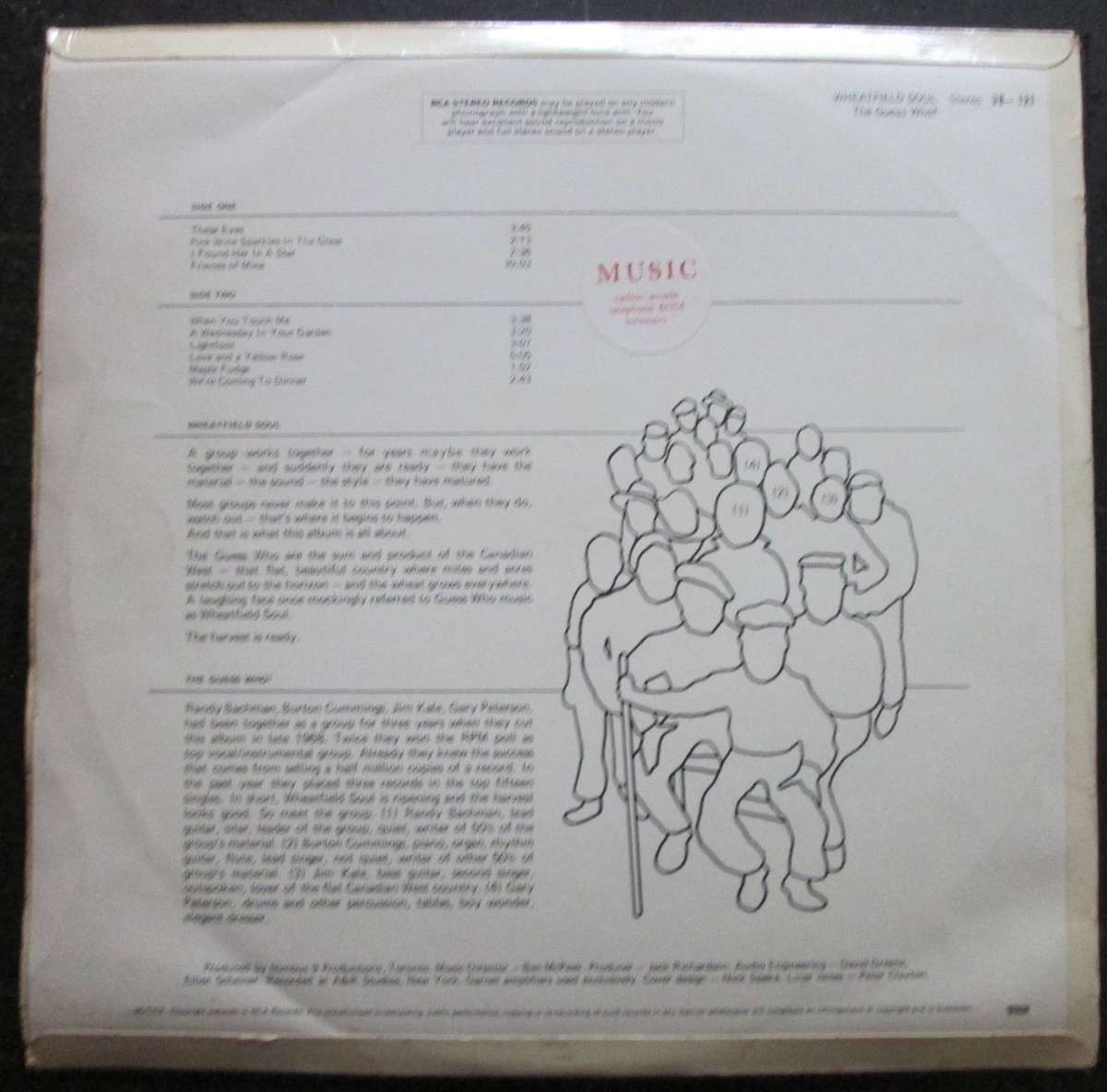 THE GUESS WHO -  WHEATFIELD SOUL (LP/VINYL)