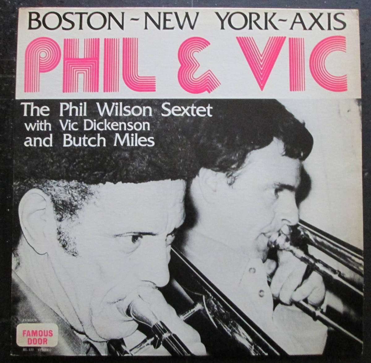 THE PHIL WILSON SEXTET - PHIL & VIC  (LP/VINYL)