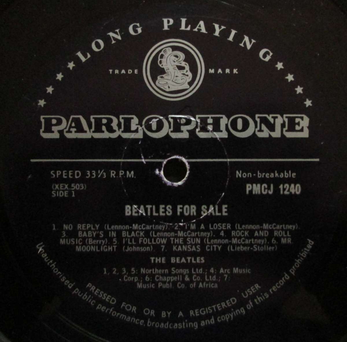 THE BEATLES - BEATLES FOR SALE   (LP/VINYL)