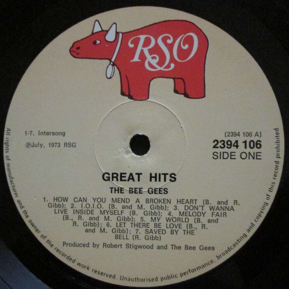 THE BEE GEES - GREAT HITS  (LP/VINYL)