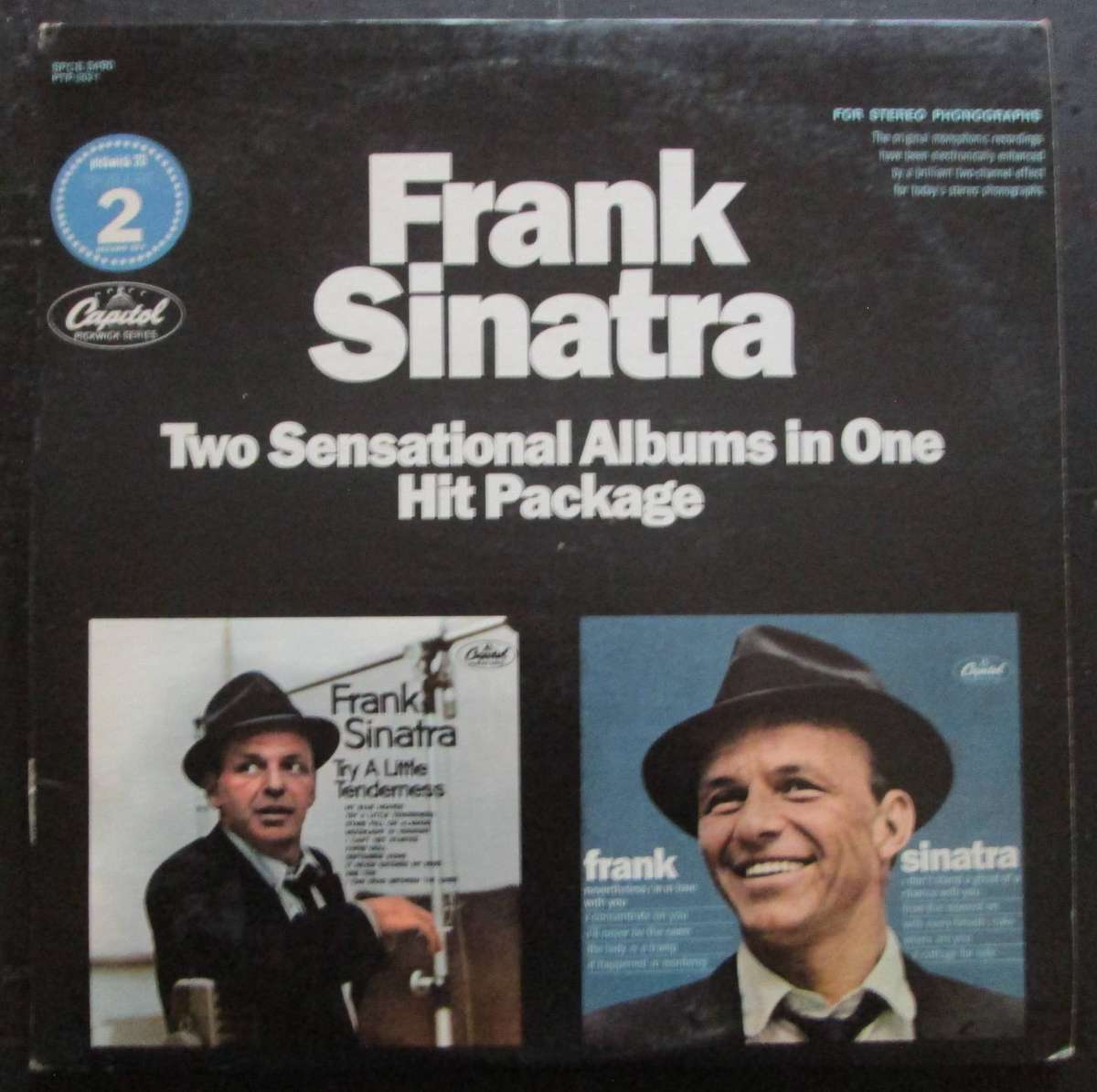 FRANK SINATRA - TRY A LITTLE TENDERNESS / NEVERTHELESS IM IN LOVE WITH YOU (2xLP/VINYL)