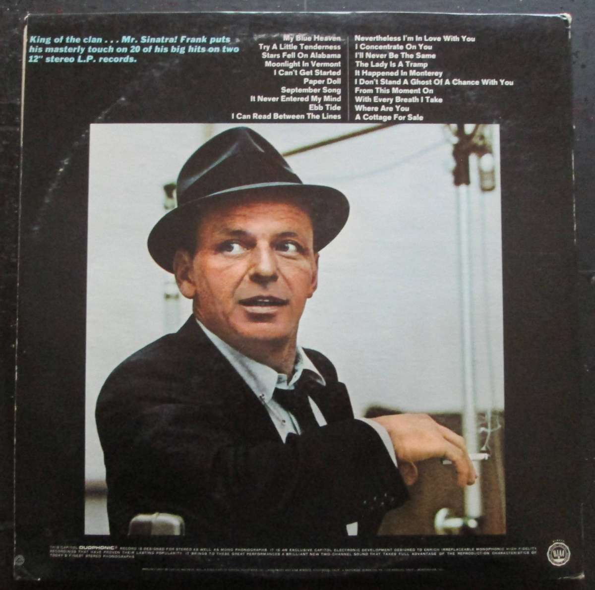 FRANK SINATRA - TRY A LITTLE TENDERNESS / NEVERTHELESS IM IN LOVE WITH YOU (2xLP/VINYL)