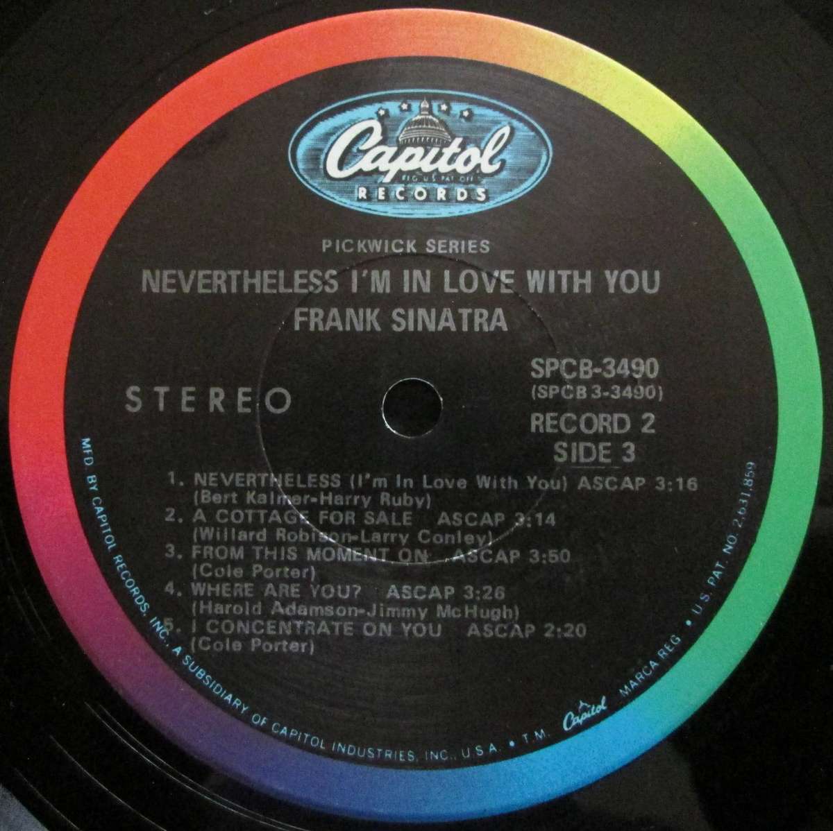 FRANK SINATRA - TRY A LITTLE TENDERNESS / NEVERTHELESS IM IN LOVE WITH YOU (2xLP/VINYL)