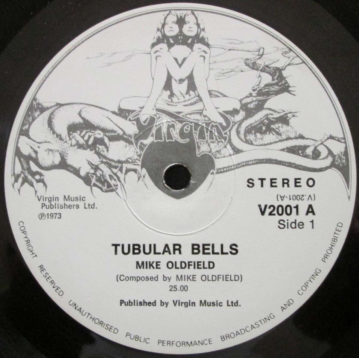 MIKE OLDFIELD - TUBULAR BELLS  (LP/VINYL)