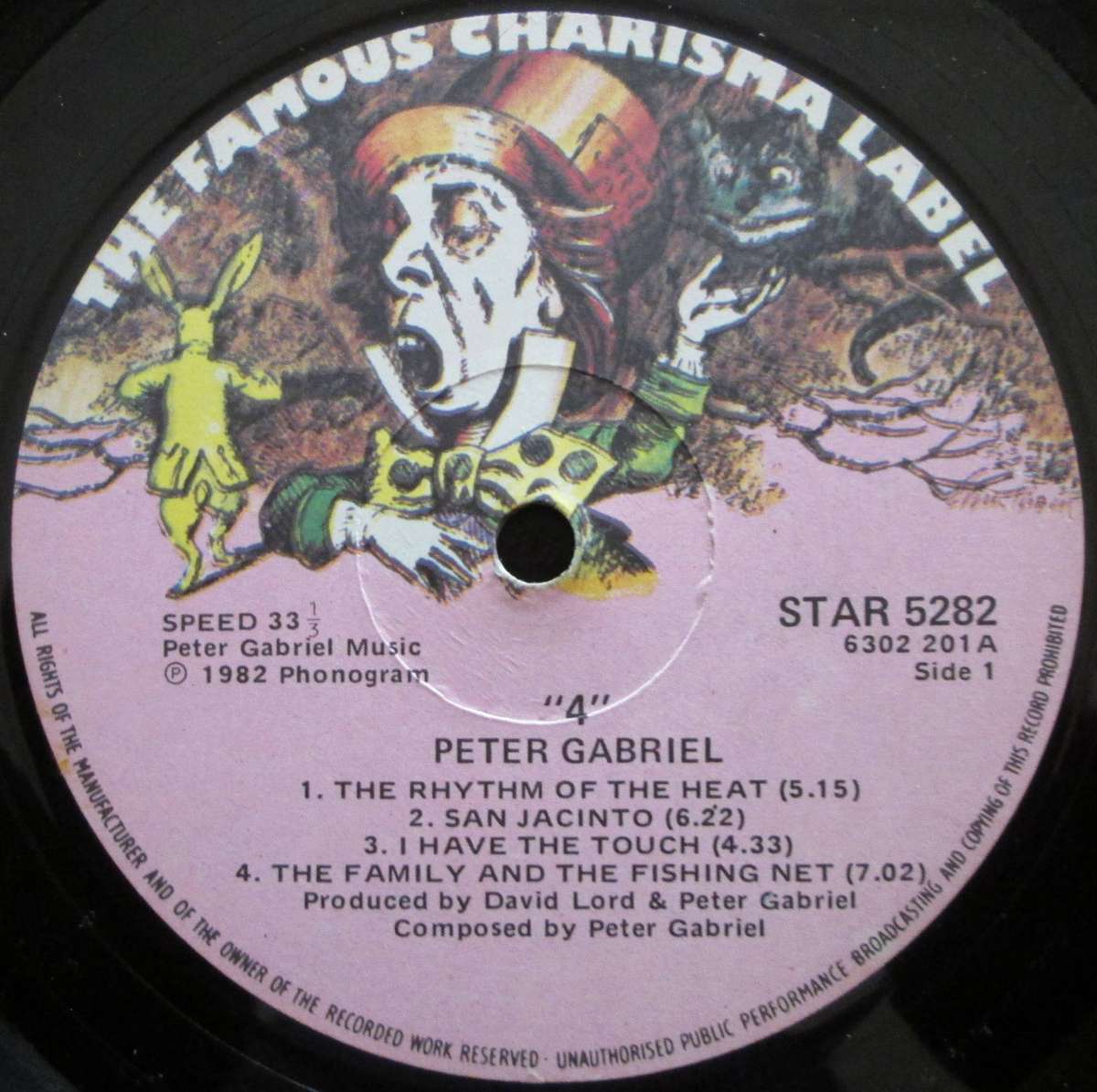 PETER GABRIEL  - 4 (LP/VINYL)