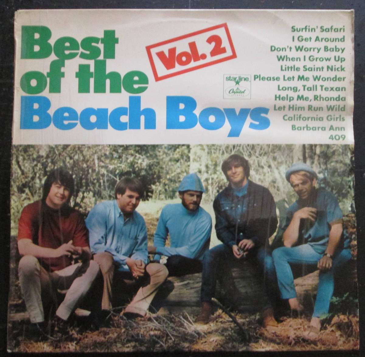 THE BEACH BOYS  -  BEST OF THE BEACH BOYS VOL. 2 (LP/VINYL)