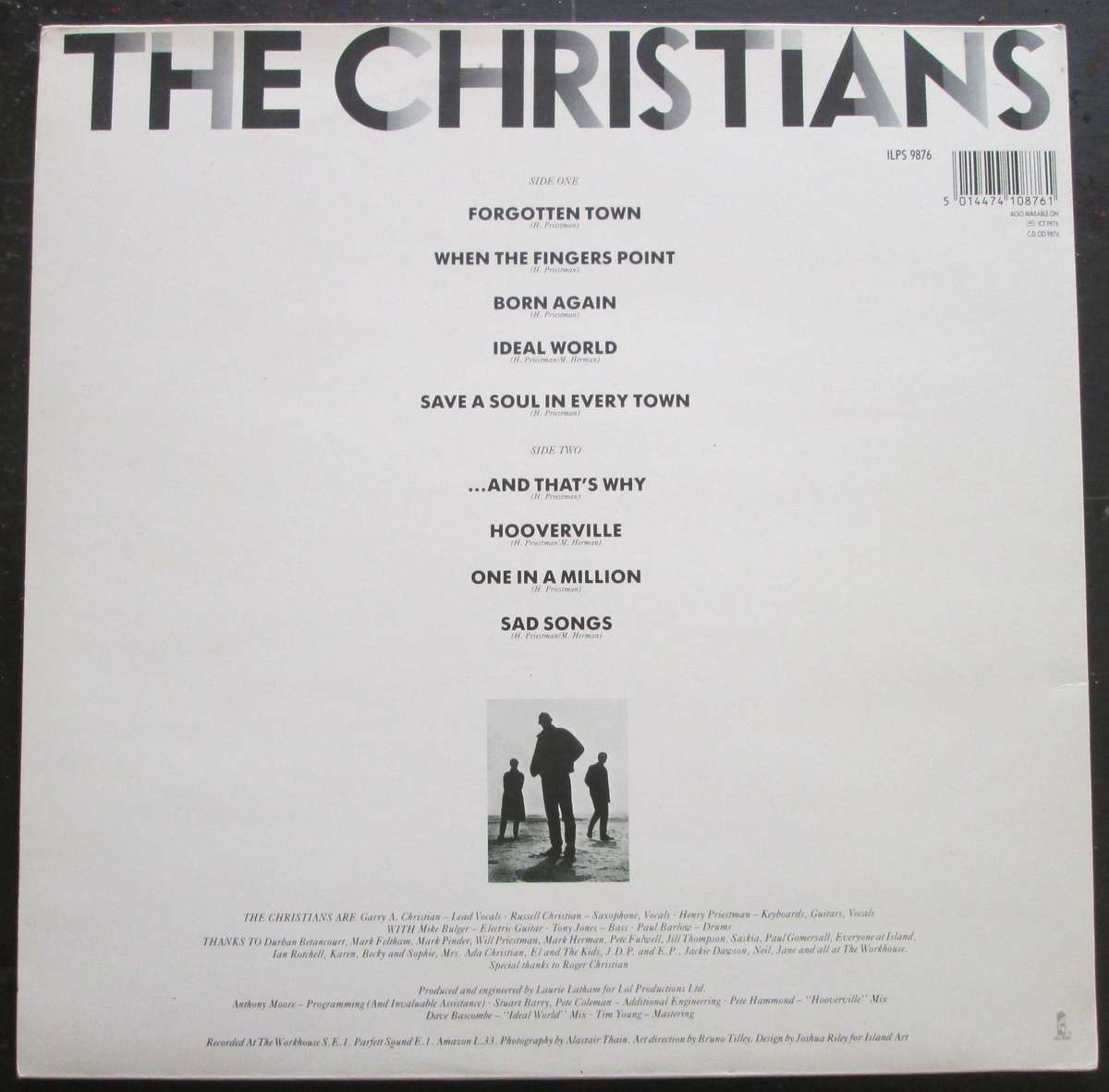 THE CHRISTIANS - THE CHRISTIANS    (LP/VINYL)
