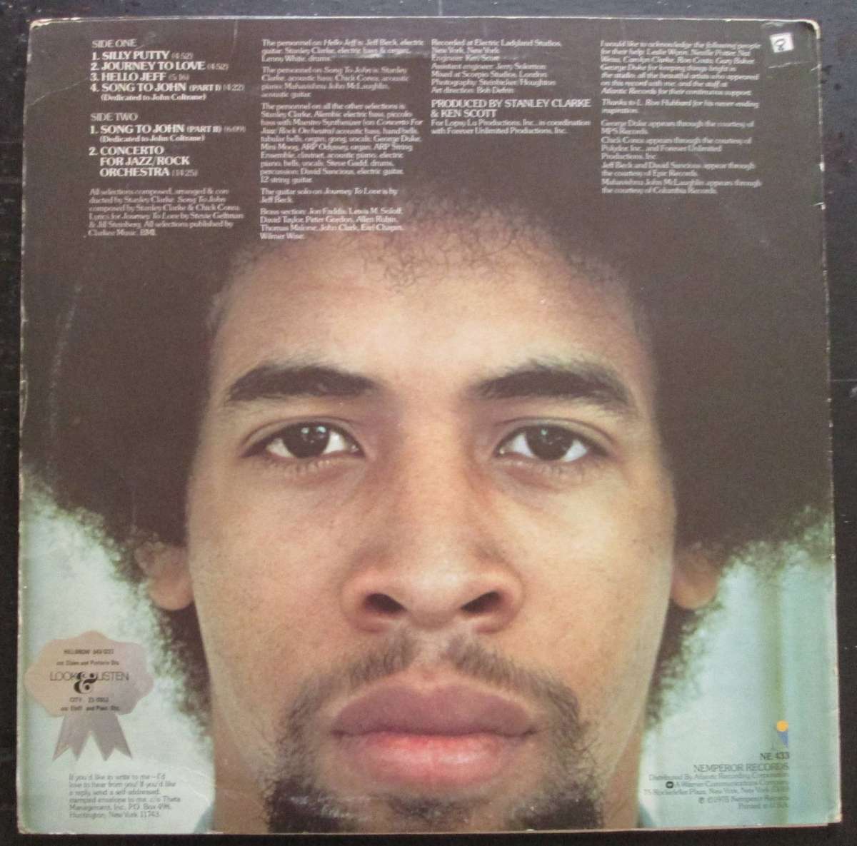 STANLEY CLARKE - JOURNEY TO LOVE (LP/VINYL)