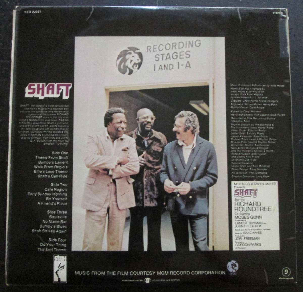 ISAAC HAYES - SHAFT (2xLP/VINYL)