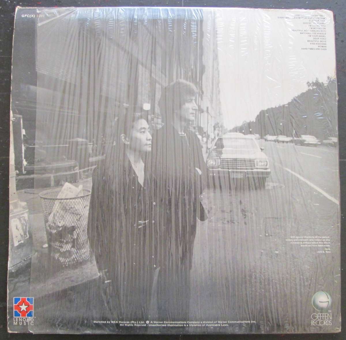 JOHN LENNON / YOKO ONO - DOUBLE FANTASY   (LP/VINYL)