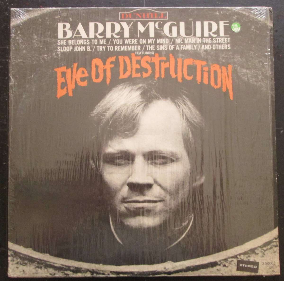 BARRY McGUIRE - EVE OF DESTRUCTION  (LP/VINYL)