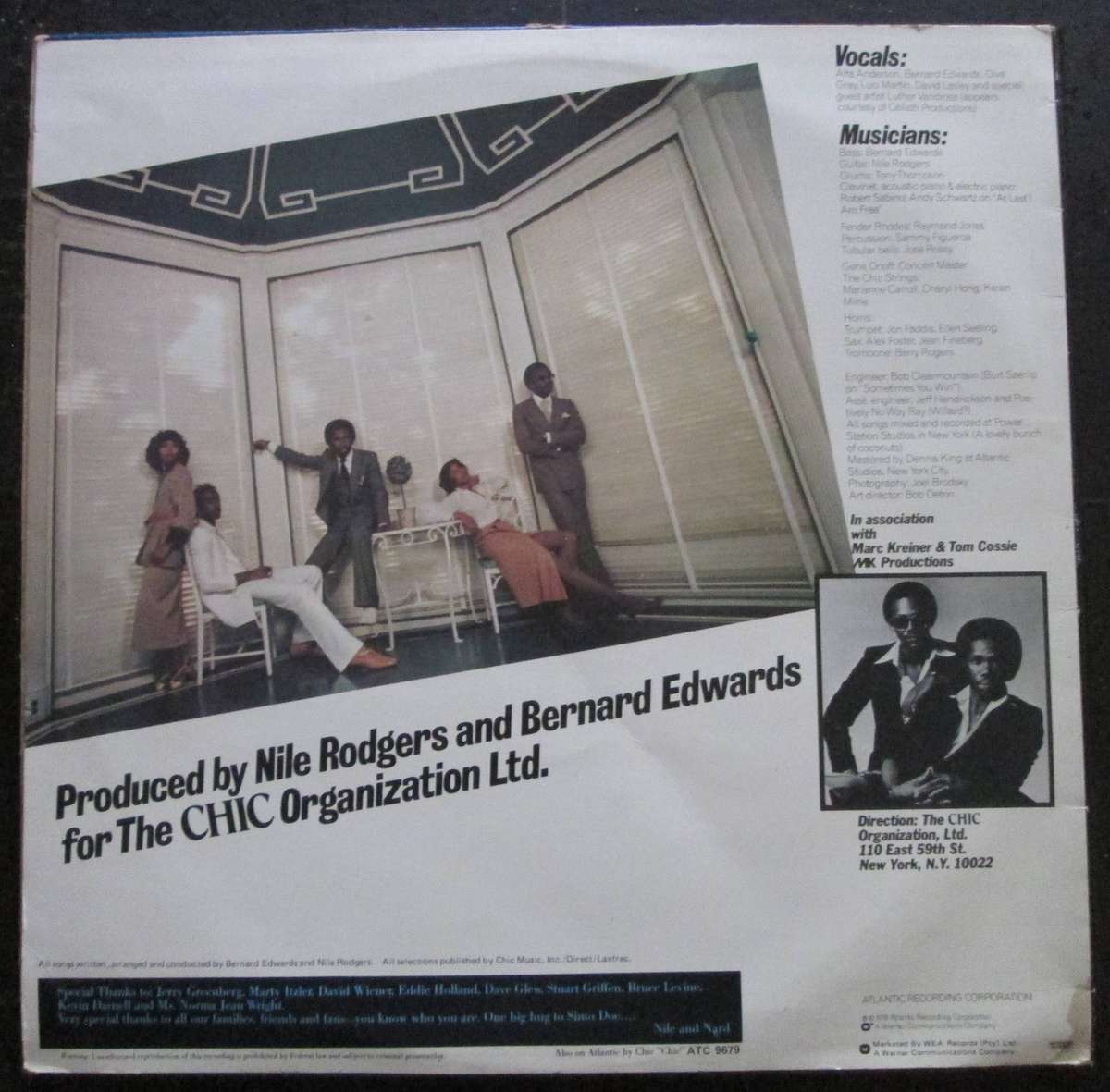 CHIC - CEST CHIC  (LP/VINYL)