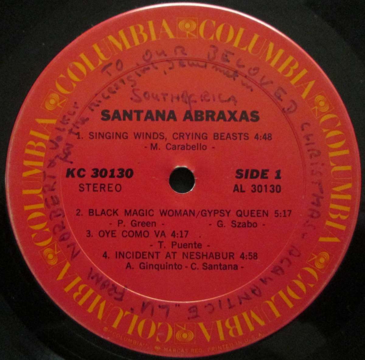 SANTANA - ABRAXAS  (LP/VINYL)