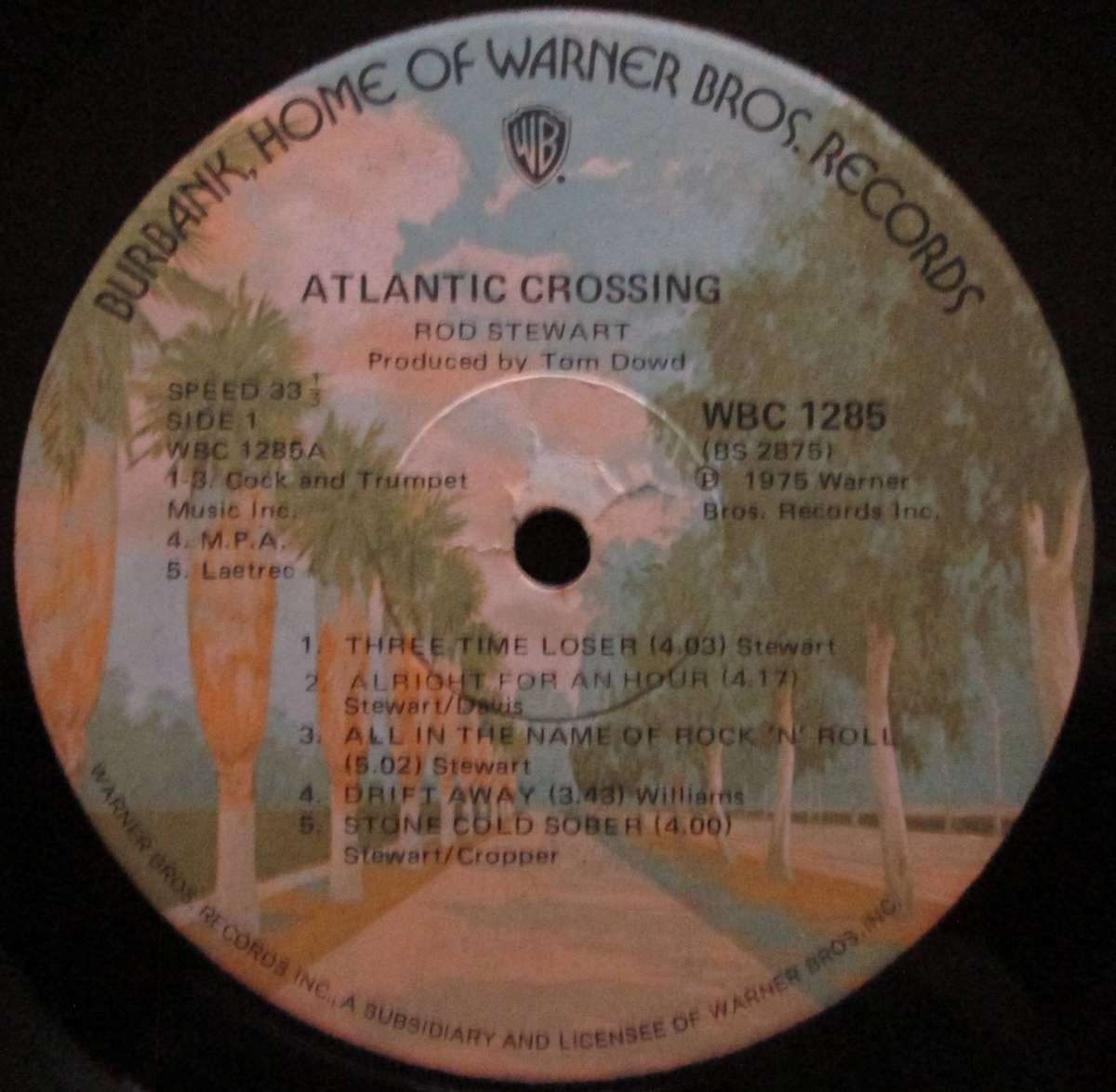 ROD STEWART - ATLANTIC CROSSING  (LP/VINYL)