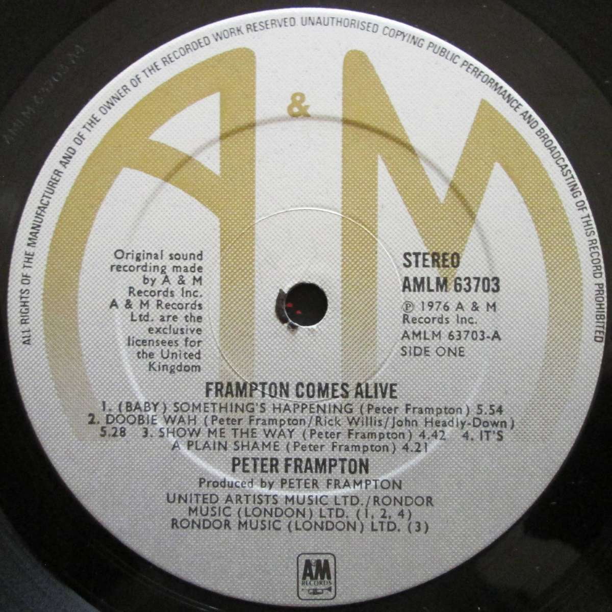 PETER FRAMPTON - FRAMPTON COMES ALIVE (2xLP/VINYL)