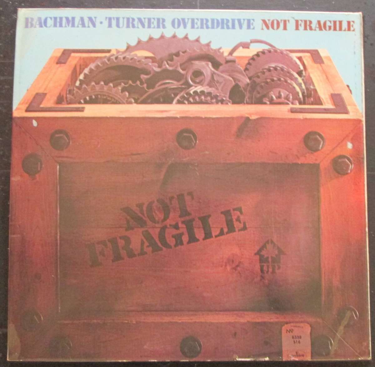 BACHMAN TURNER OVERDRIVE - NOT FRAGILE  (LP/VINYL)