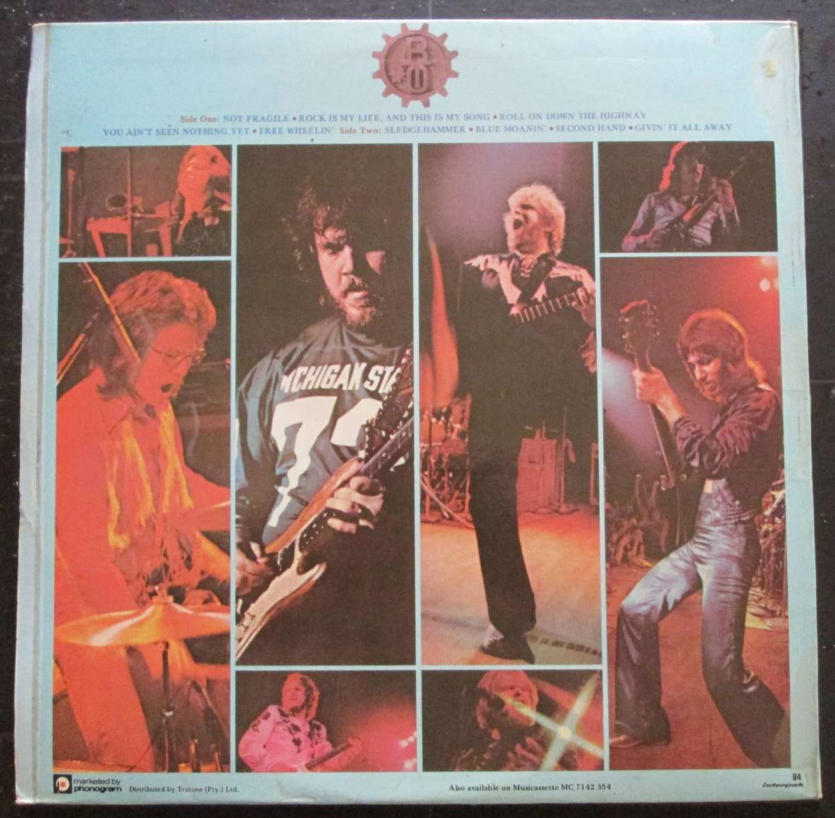 BACHMAN TURNER OVERDRIVE - NOT FRAGILE  (LP/VINYL)