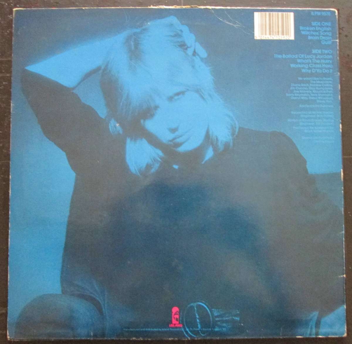 MARIANNE FAITHFULL - BROKEN ENGLISH    (LP/VINYL)
