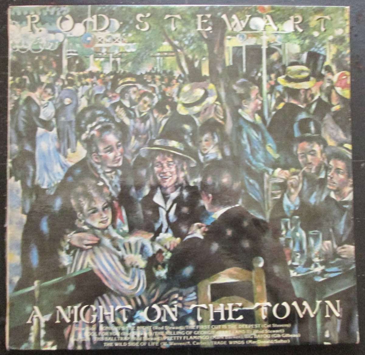 ROD STEWART - A NIGHT ON THE TOWN  (LP/VINYL)